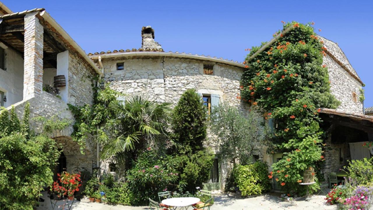 Gite Romy - Gite Avec Piscine Partagee Apartment Lussan  Exterior photo